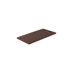 Chef Inox Cutting Board HACCP with Handle PE 250x400x13mm Brown