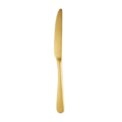 MIAMI TABLE KNIFE-MATT GOLD (12 Pack)