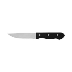 Tablekraft Steak Knife Jumbo Pointed Tip S/S with Black Handle 255mm