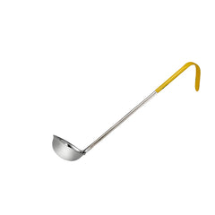 S/S Ladle 90ml Yellow Handle
