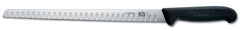 Salmon Knife, Flexible Fluted  30cm - Black