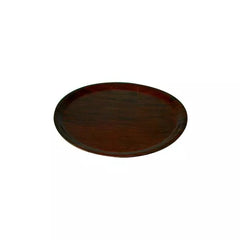 Round Mahogany Tray 330mm