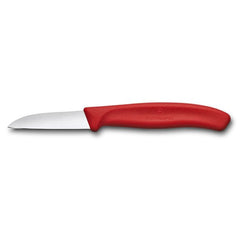Paring Knife, Straight Edge 6cm - Red