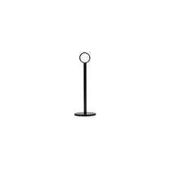Table Number Stand 200mm Black