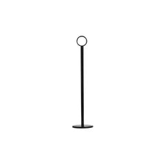Table Number Stand 300mm Black