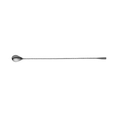 Moda Bar Spoon with Drop Gun Metal 405mm