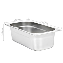Chef Primo Anti Jam 1/3 GN 100mm deep