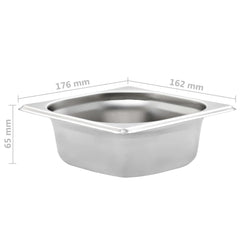 Chef Primo Anti Jam 1/6 GN Pan 65mm deep