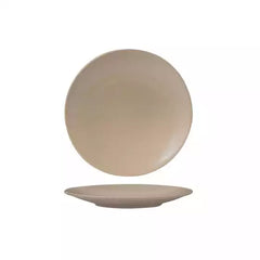 SAND ROUND COUPE PLATE-180mm