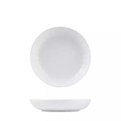 SNOW SCALLOPED SHARE BOWL-200mm