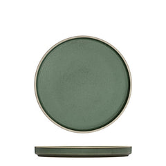 SMOKEY BASIL ROUND STACKABLE PLATE - 200mm