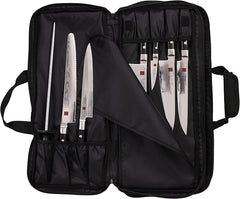 ChefTech 18 Pockets Knife Roll Bag - Black
