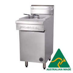 Goldstein 457mm Wide Flat Bottom Fish Fryer 32L