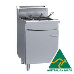 LUUS 3-Basket Split Pan Fryer