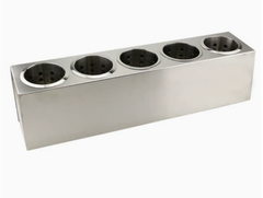 Chef Primo 5-Compartment Cutlery Organiser 630x150x180mm