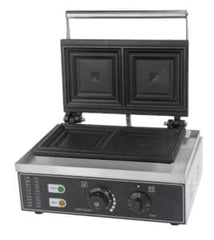 Hargrill Double Commercial Jaffle Sandwich Maker Full Slice