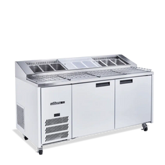 Williams Jade Double Door Pizza and Salad Prep Fridge