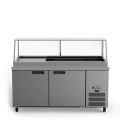 Williams Bankia Double Door White Pizza and Salad Prep Fridge