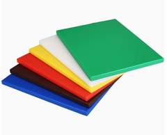 White chopping board 400x300x15mm