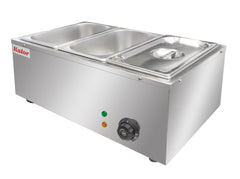 Hargrill Electric Countertop Bain Marie 3-pan