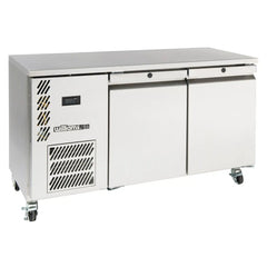 Williams Opal Double Door Stainless Steel Workbench Freezer