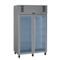 Williams Pearl Double Glass Door Stainless Steel Freezer