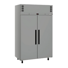 Williams Pearl Double Solid Door Stainless Steel Freezer