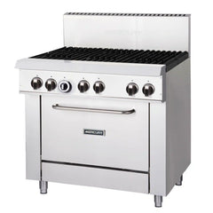Mercury 6 Burner Gas Oven
