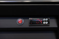 Norsk NG Low Energy 1000L Display Fridge All Black No Lightbox