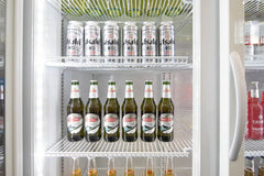 Norsk NG Low Energy 1000L Display Fridge White No Lightbox