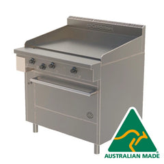 Goldstein Gas Griddle Plate Oven Range 914mm Wide