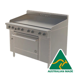 Goldstein Gas Griddle Gas Oven Range 1220mm Wide