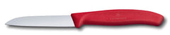 Paring Knife, Straight Edge - Red