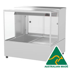 Woodson Countertop Hot Food Display, 2 Rows 2 Bays