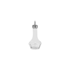 Zanzi Bitters Bottle Glass with Gun Metal Top 56x120mm 50ml