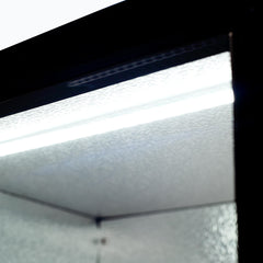 Back Bar Fridge - 307L - 3 Doors - Sliding