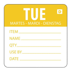 Prepared Tuesday Label Dissolvable