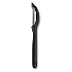 Universal Peeler, Serrated Double Edge 12cm - Black