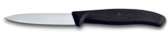 Paring Knife, Straight Edge 8cm - Black
